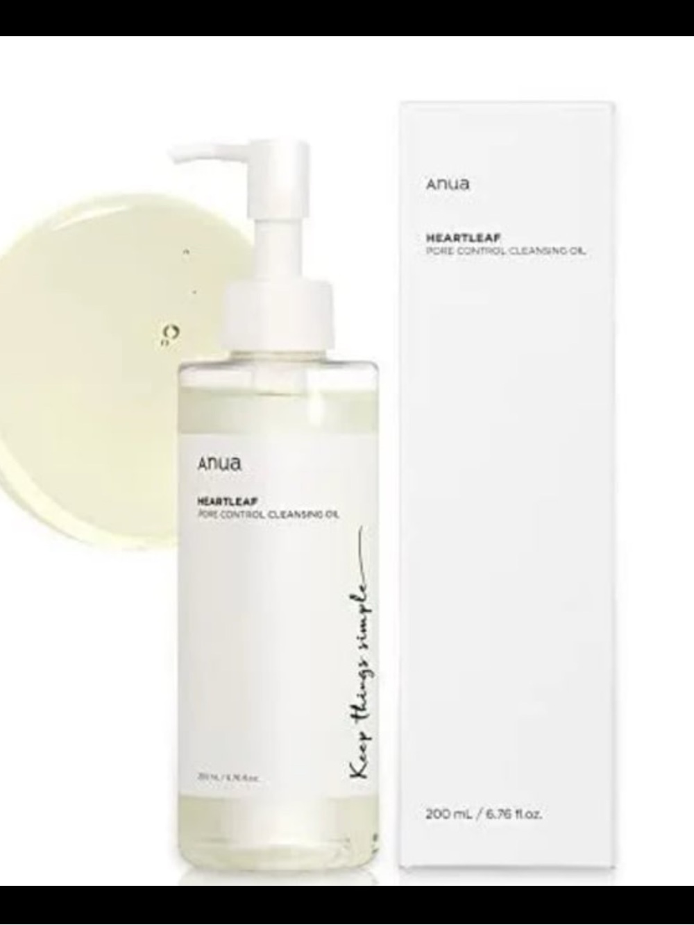 Anua Heartleaf Pore Control Cleansing Oil - Clear